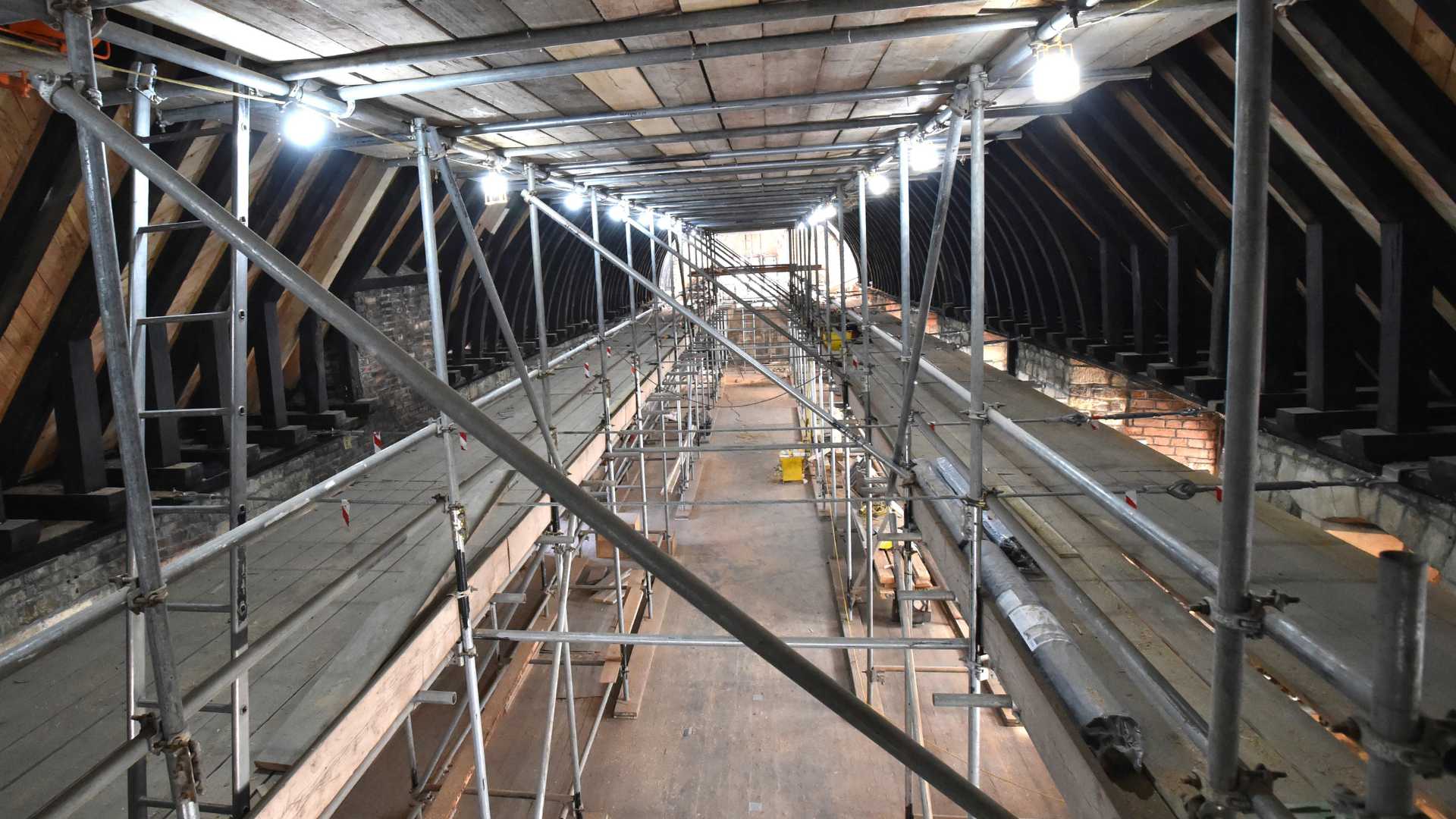 Greyfriars Restoration Inside Greyfriars Restoration Inside