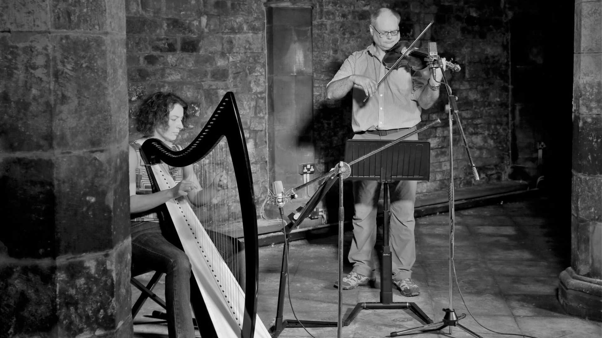 Music Greyfriars Black and White Image